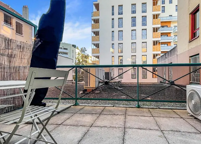 Apartamento Homey Helsinki - Hyper Centre - Proche Geneve - Terrasse Privee - Wifi & Netflix Annemasse
