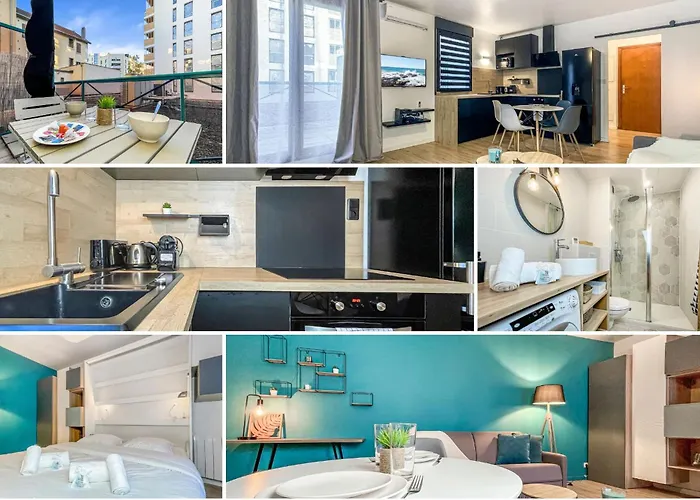 Apartamento Homey Helsinki - Hyper Centre - Proche Geneve - Terrasse Privee - Wifi & Netflix *